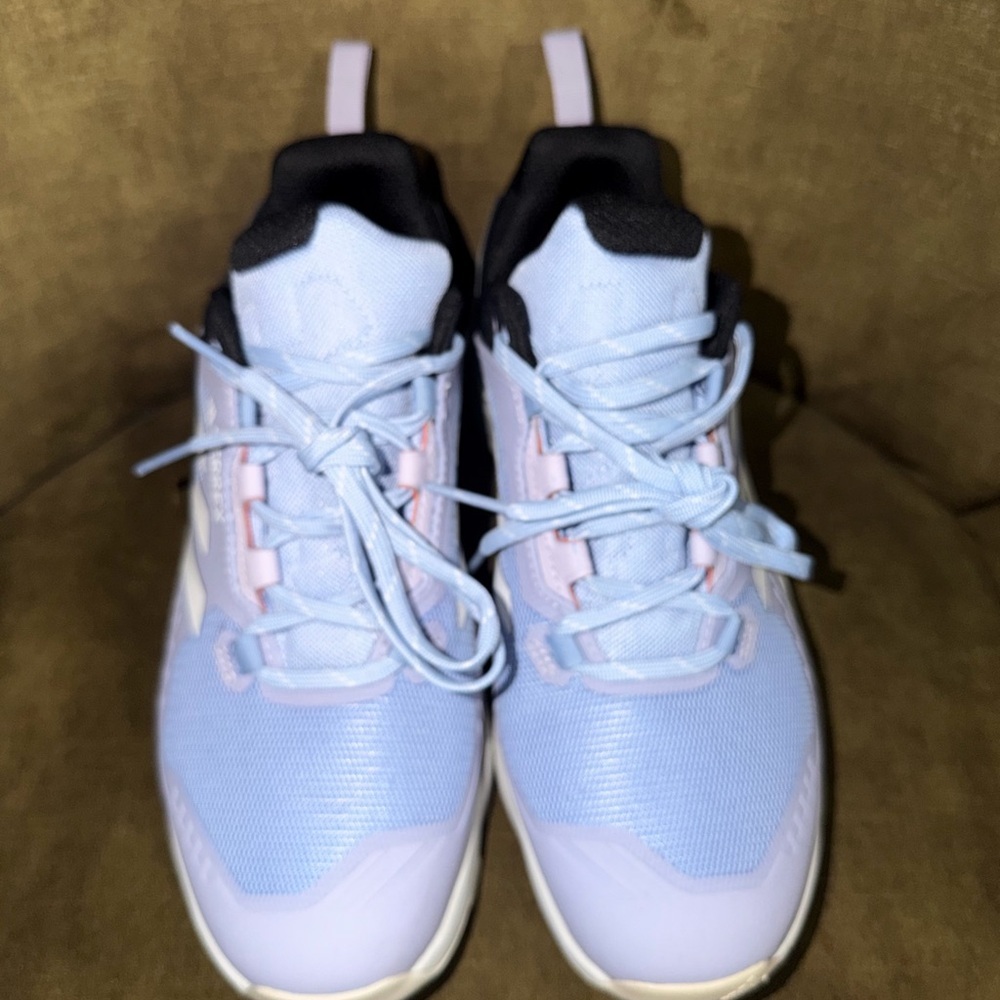 adidas Terrex Swift R3 Trail Running Hiking Shoes Light Blue | Women Size 9.5 - Picture 4 of 8